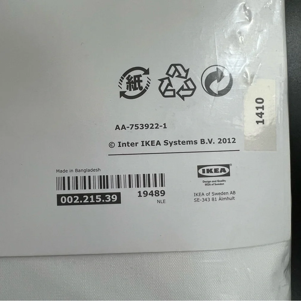 Sold NWT Multiple available IKEA VIVAN curtain set of two in package - Picture 10 of 13